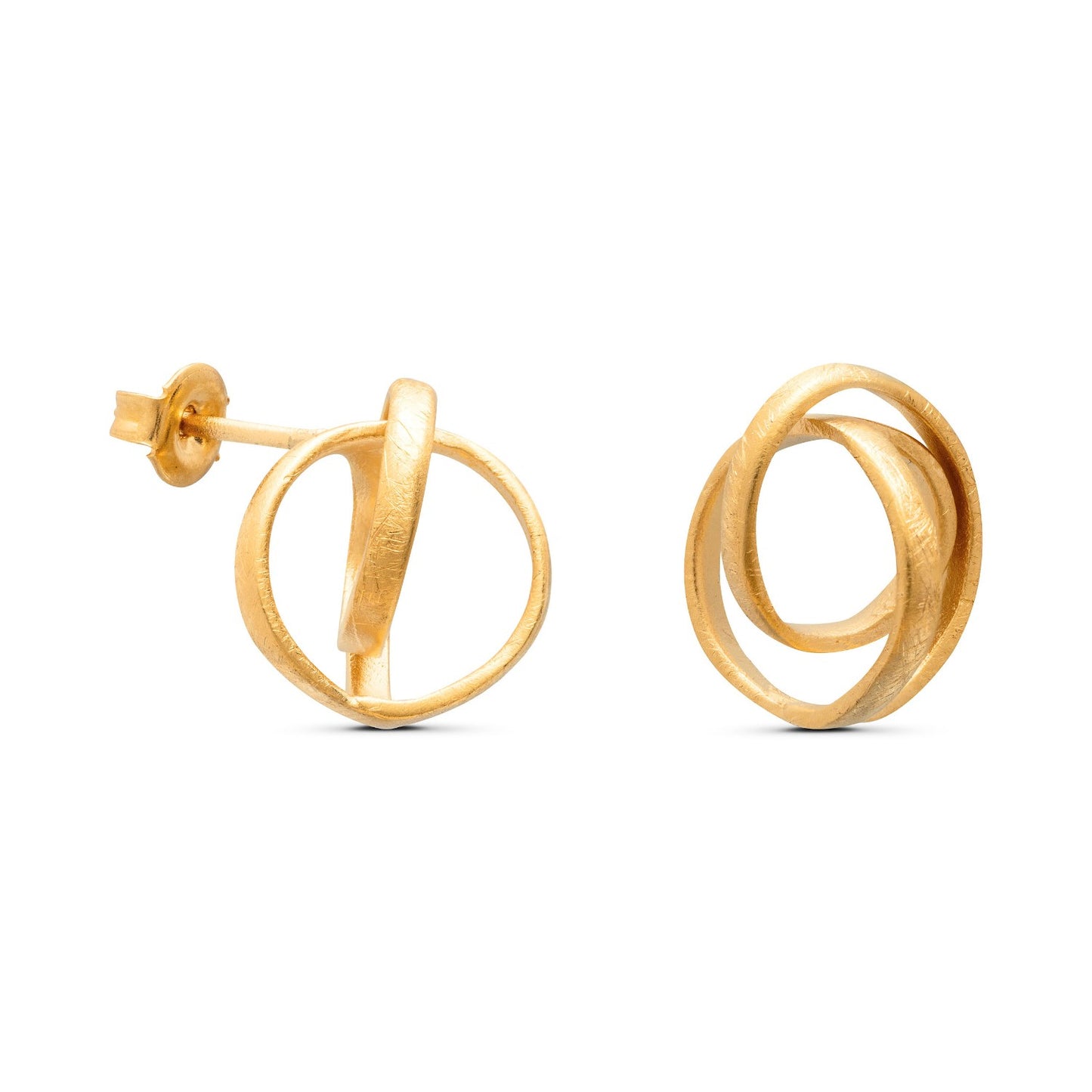 Earrings Embolic Small Golden
