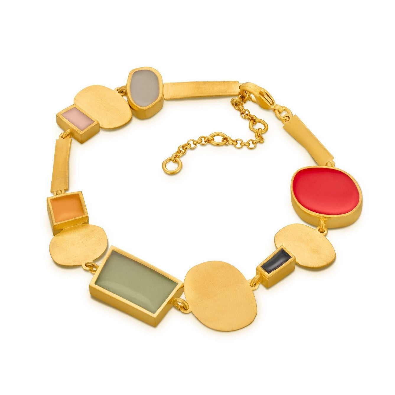 Bracelet Collage Golden