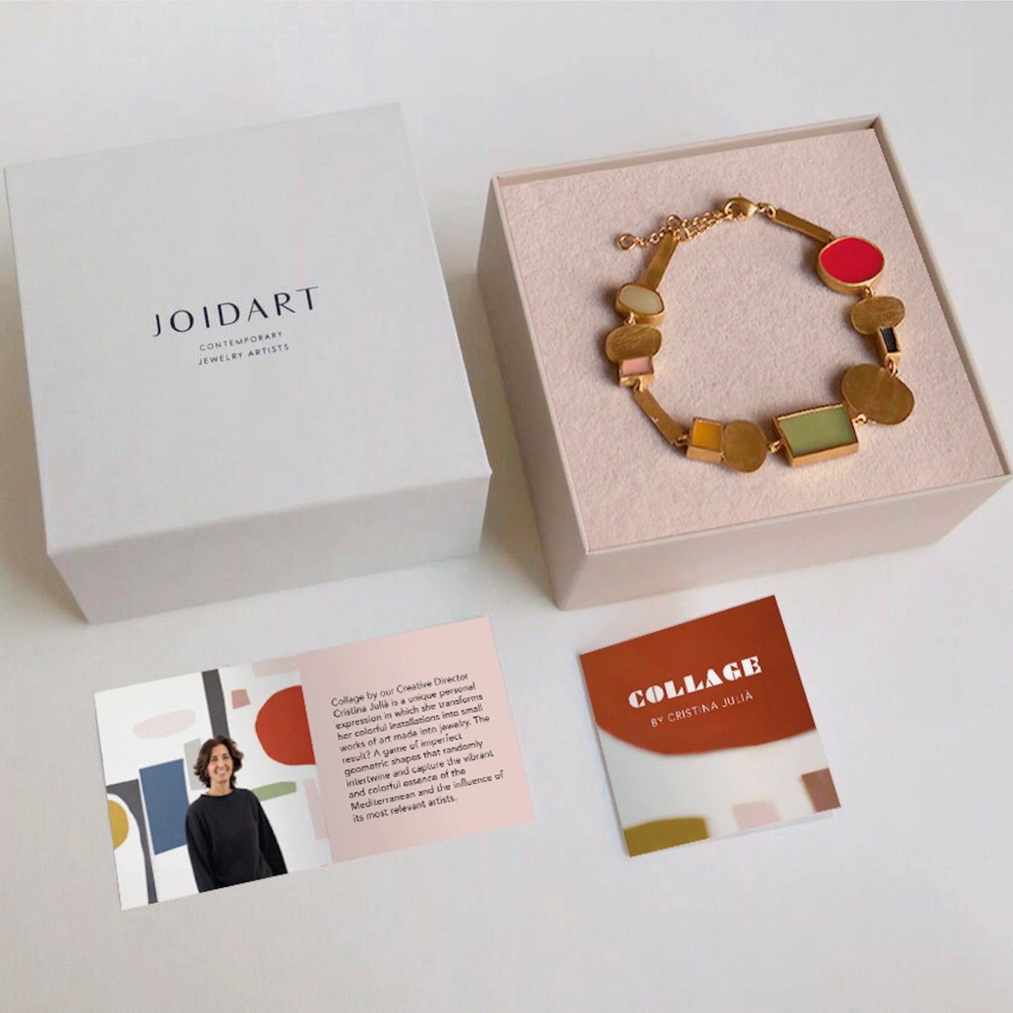 Bracelet Collage Golden