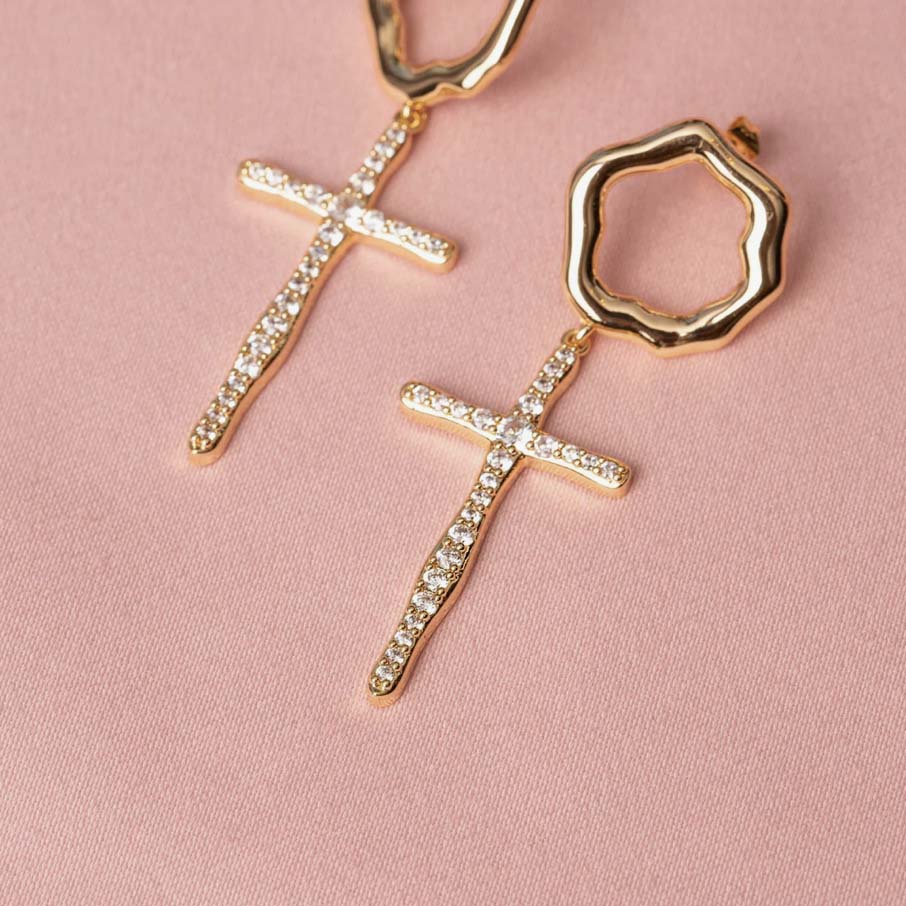 Don't Cross Me Earrings