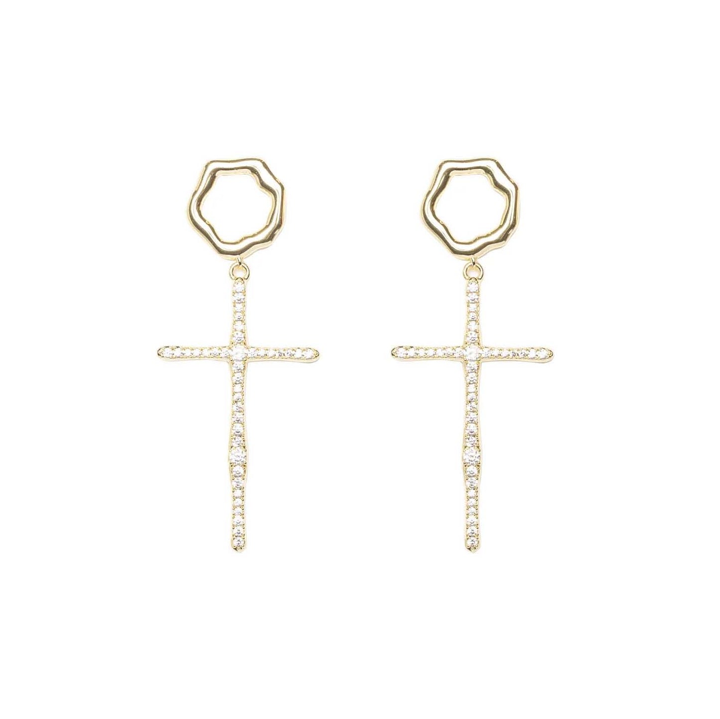 Don't Cross Me Earrings