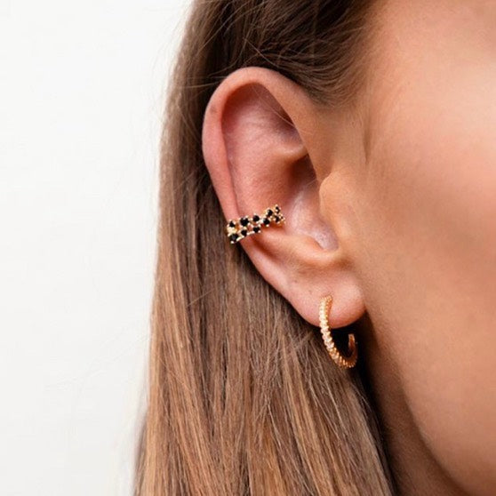Lily Ear Cuff Gold
