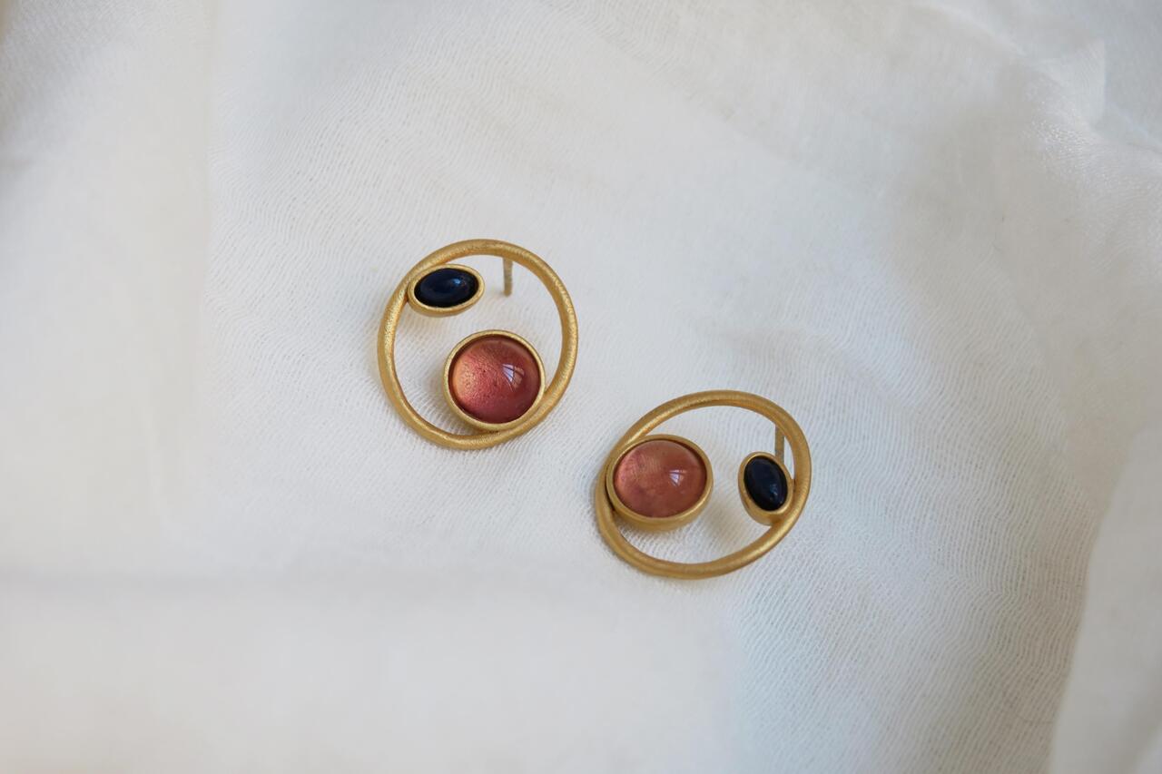 Earrings Alegria Golden