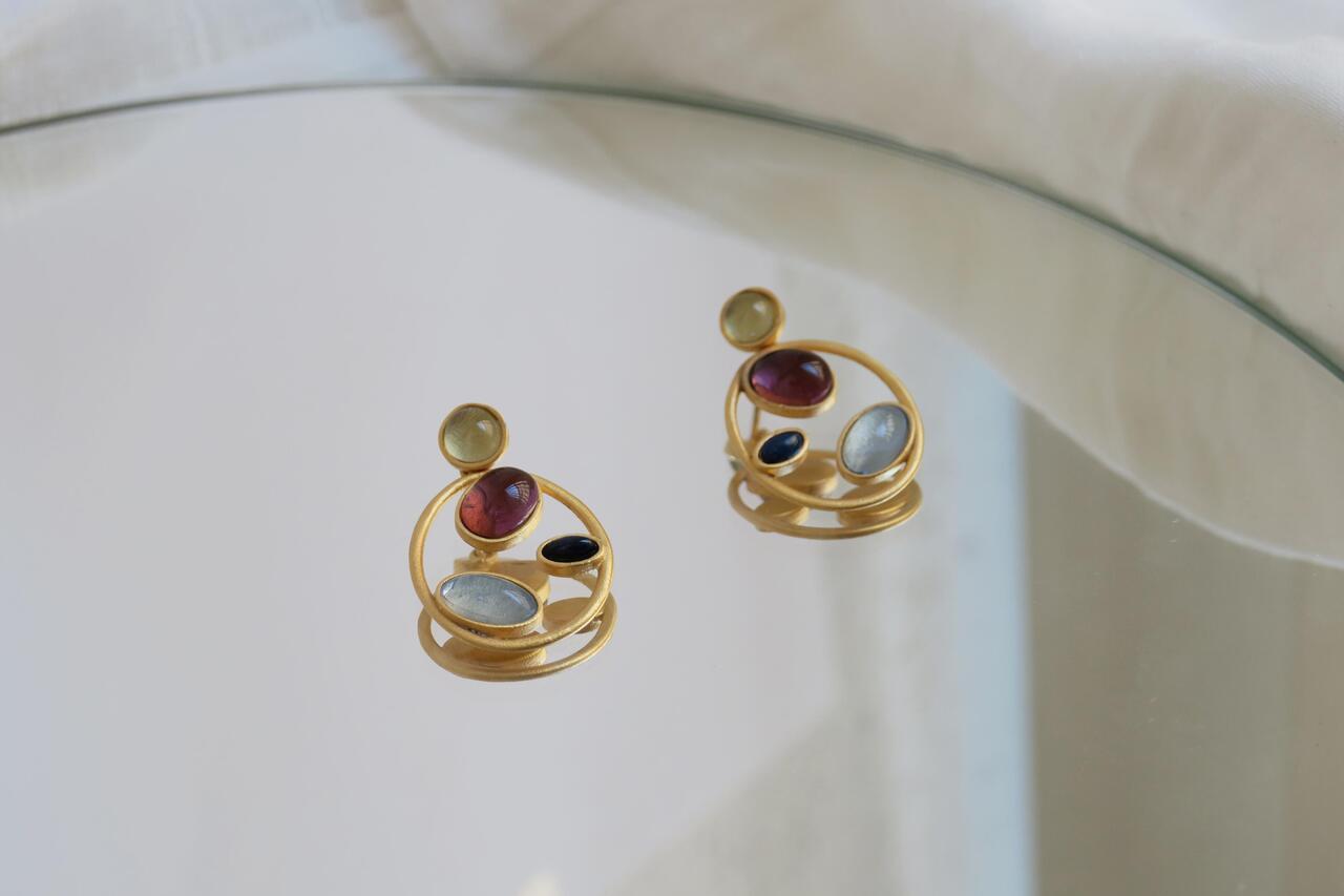 Earrings Alegria Golden