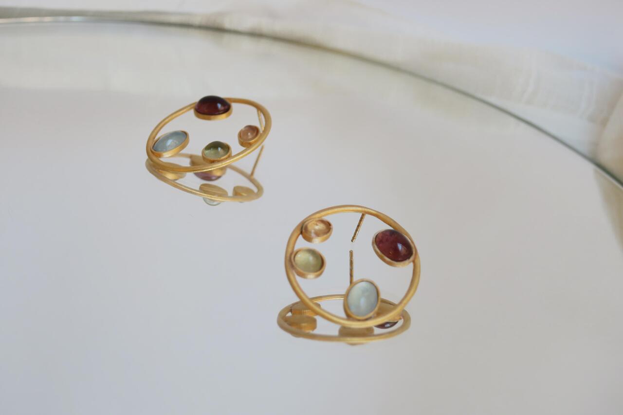 Earrings Alegria Golden
