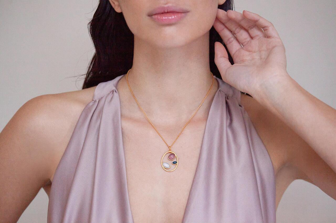 Necklace Alegria Golden