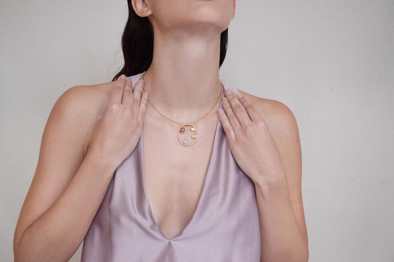 Necklace Alegria Golden