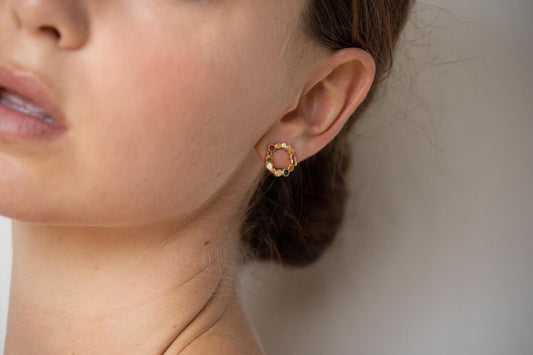 Earrings Aura Small Golden