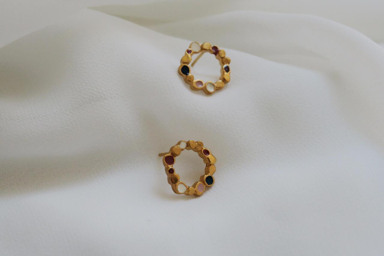 Earrings Aura Golden