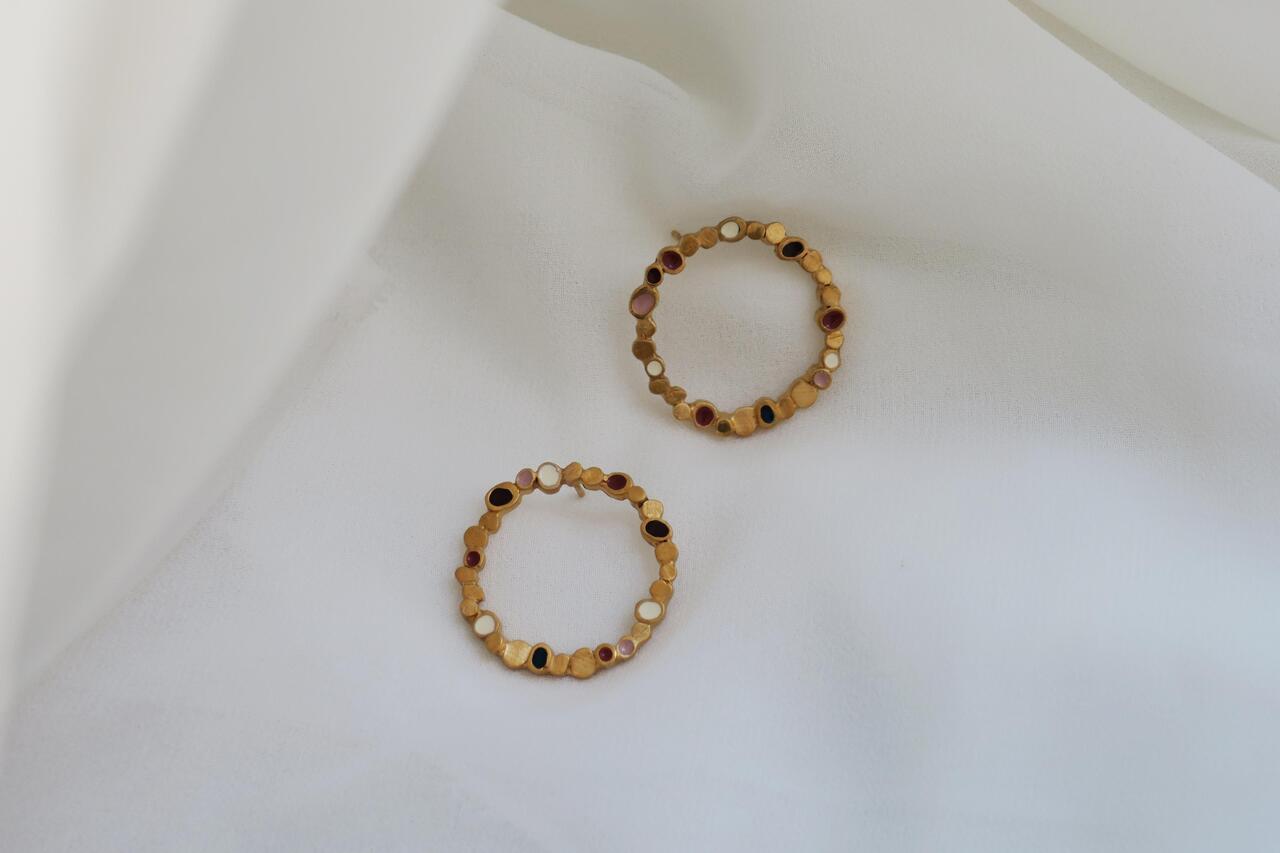Earrings Aura Golden