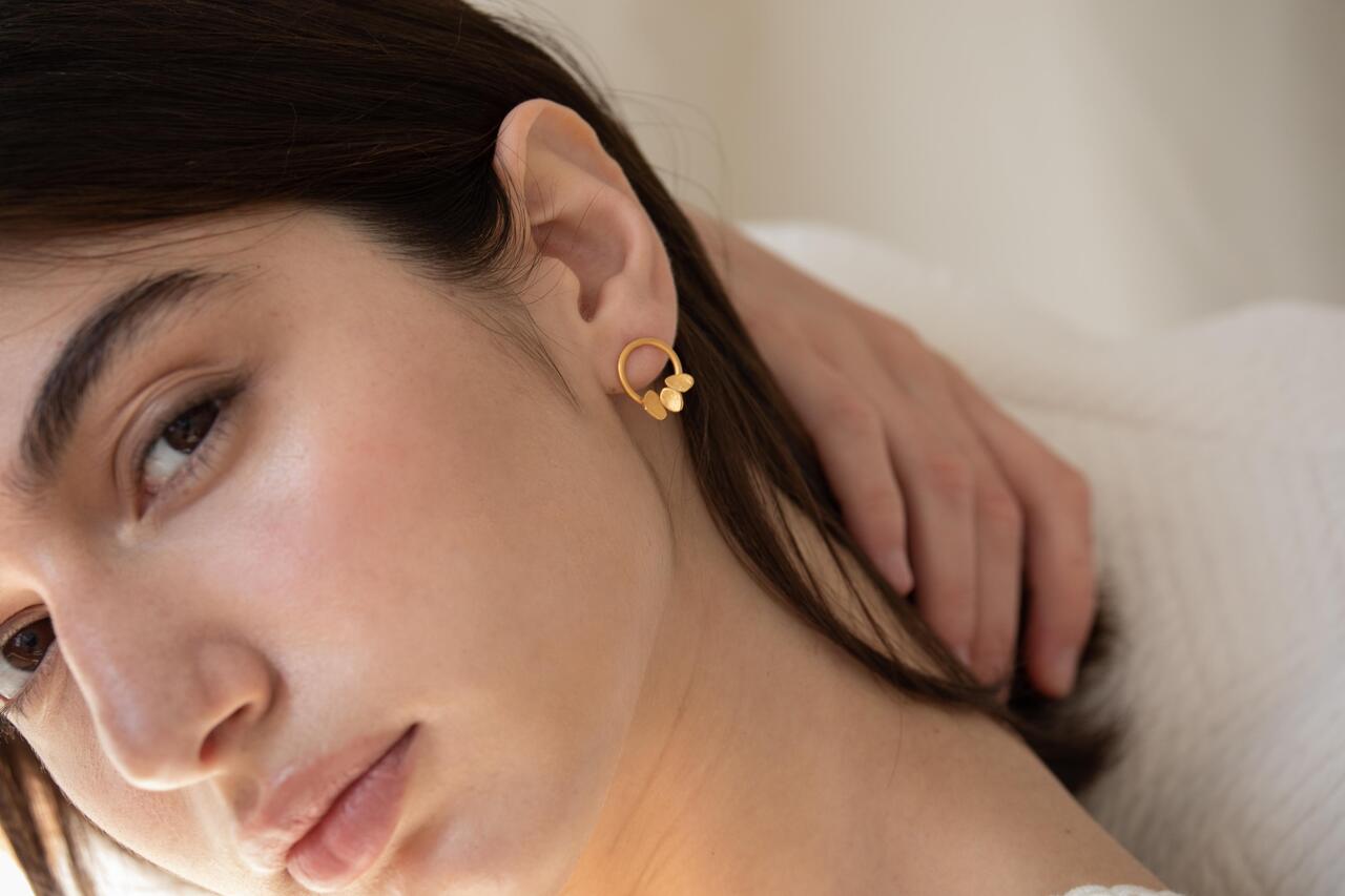Earrings Branca Golden