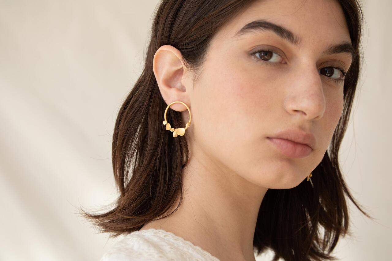 Earrings Branca Golden