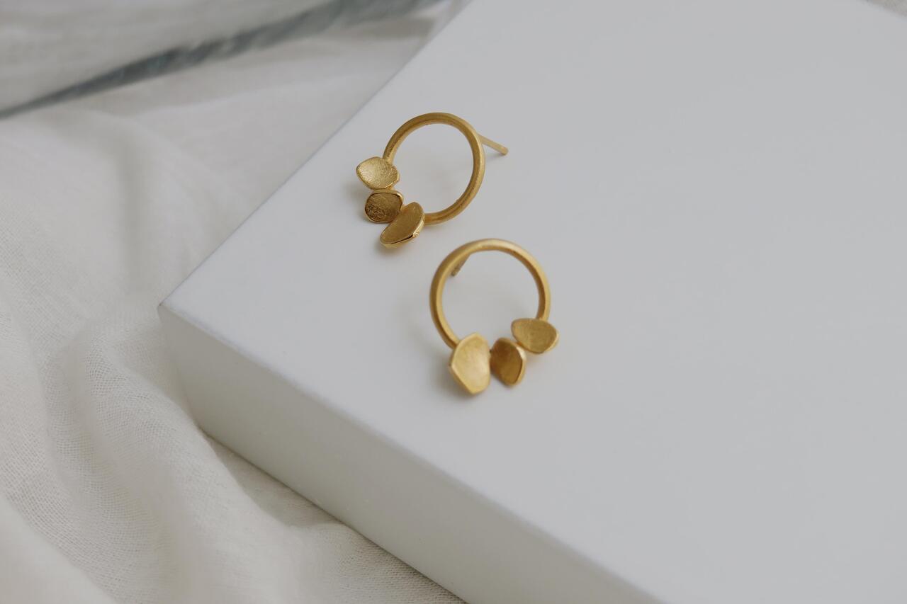 Earrings Branca Golden
