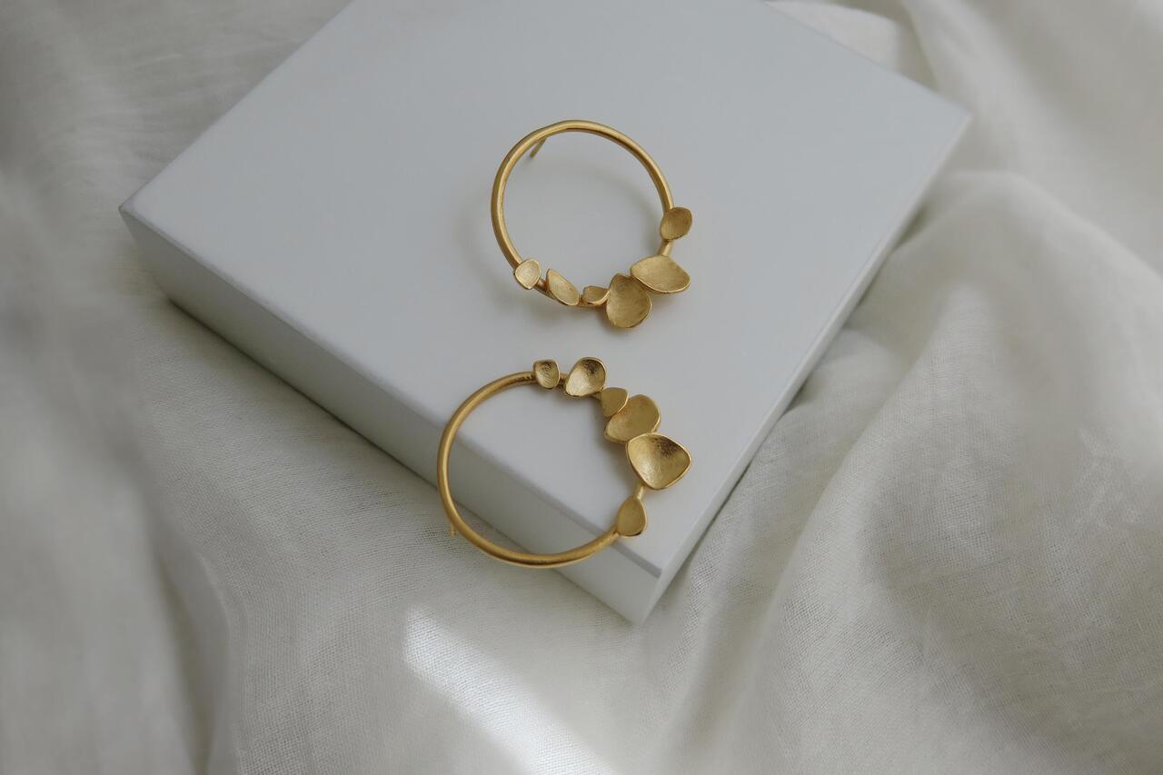 Earrings Branca Golden