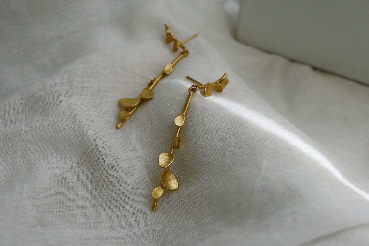 Earrings Branca Golden