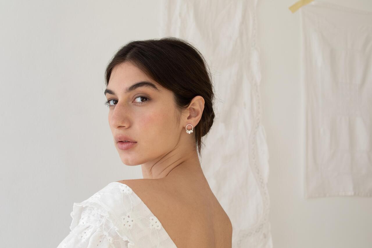 Earrings Branca Silver