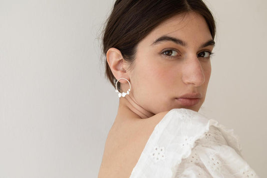 Earrings Branca Silver