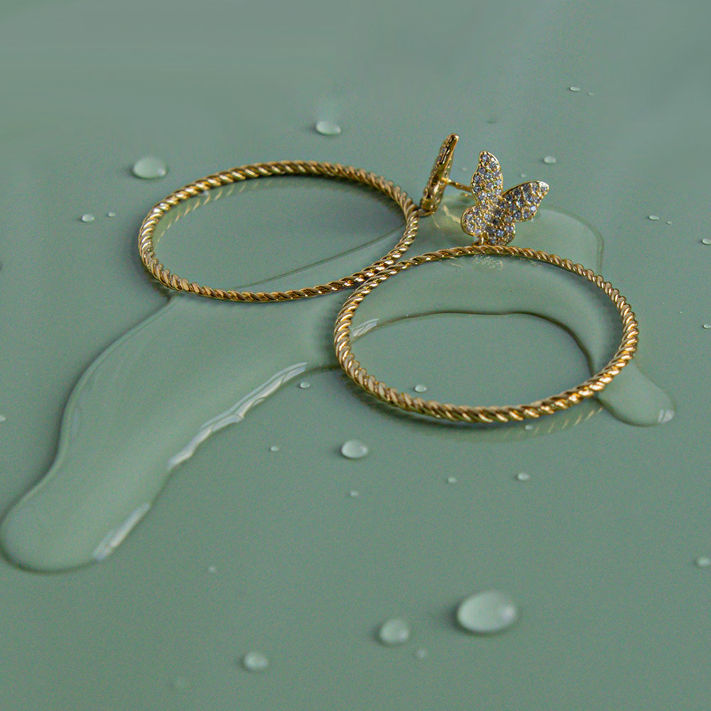 Butterfly Hoops
