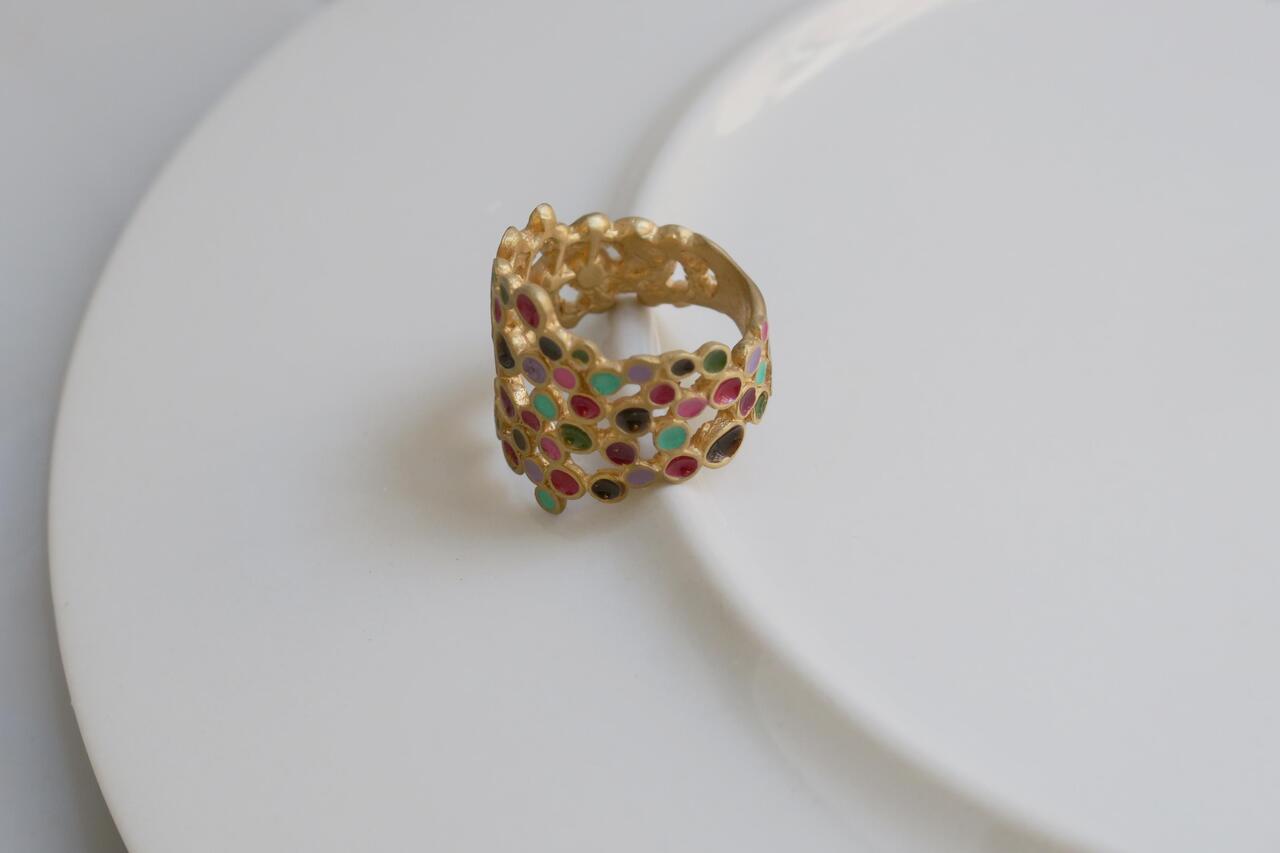 Ring Candy Colours Golden