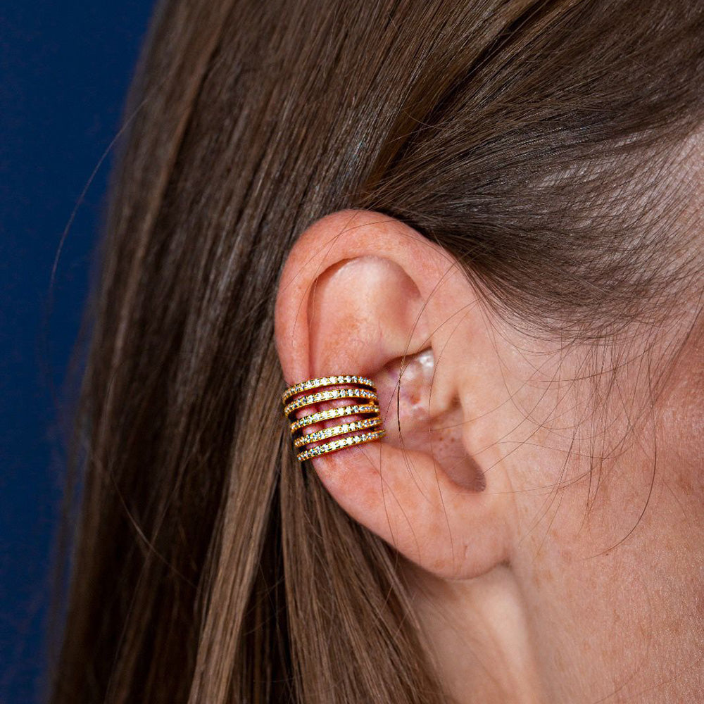 Ivy Ear Cuff Gold