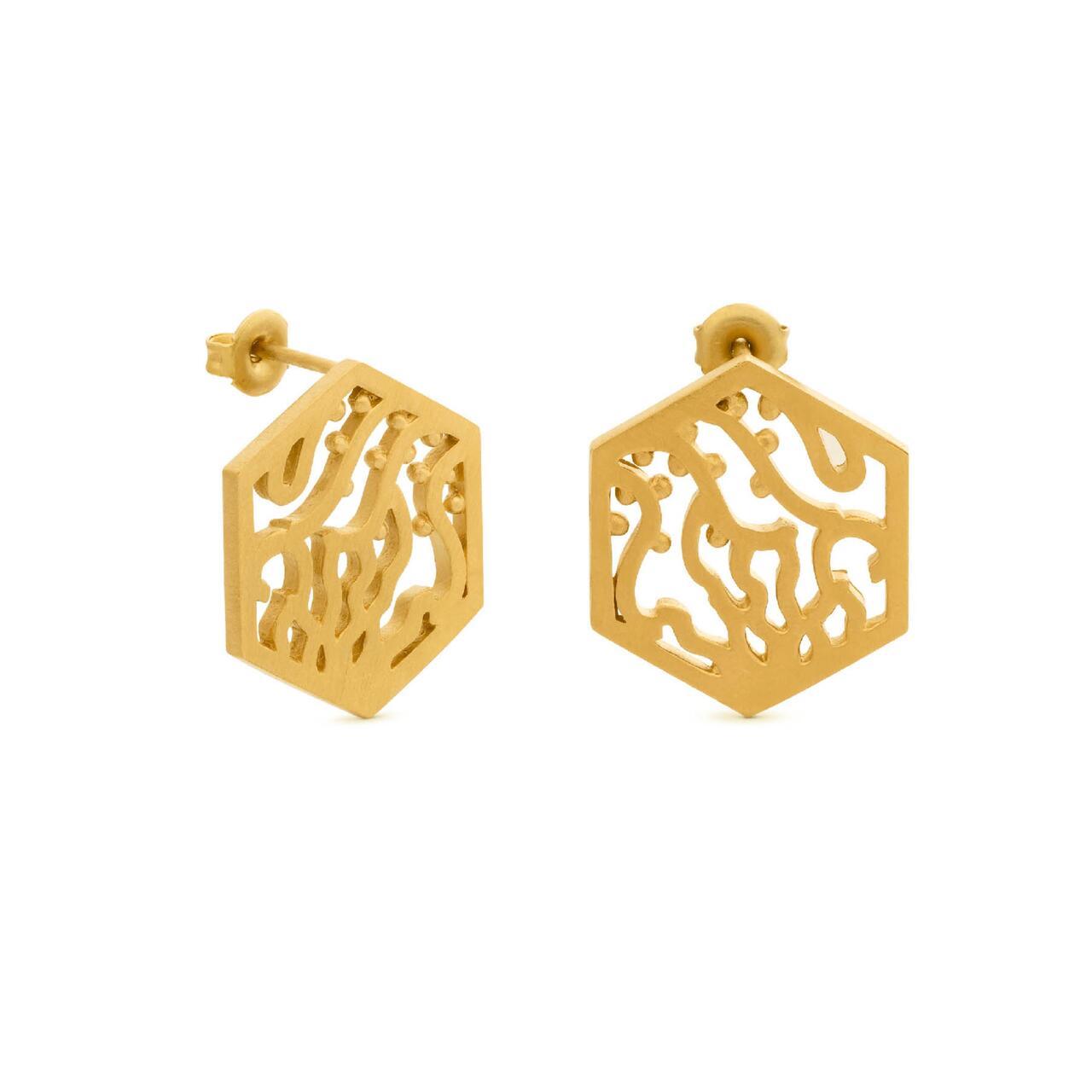 Earrings Gaudì Jewelry Golden