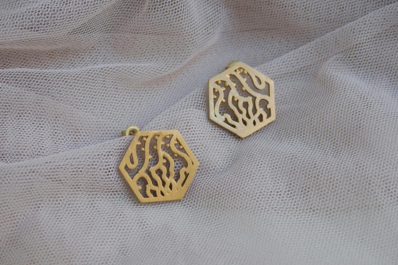 Earrings Gaudì Jewelry Golden