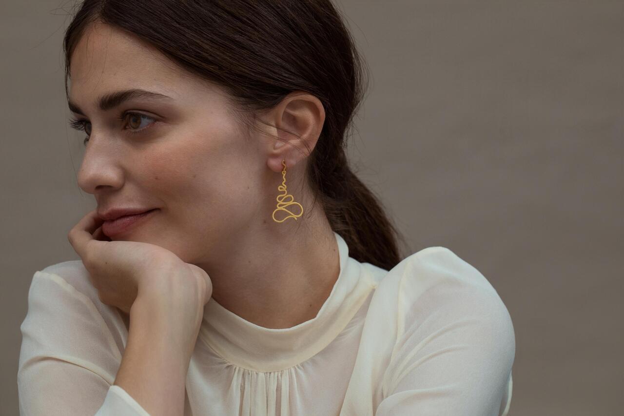 Gaudì Jewelry Earrings Golden