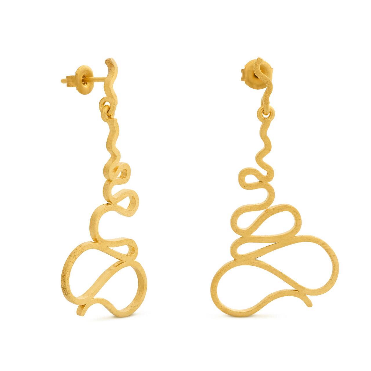 Gaudì Jewelry Earrings Golden