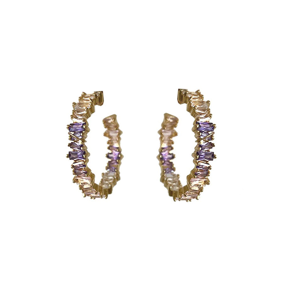 Amelia Hoops Lila