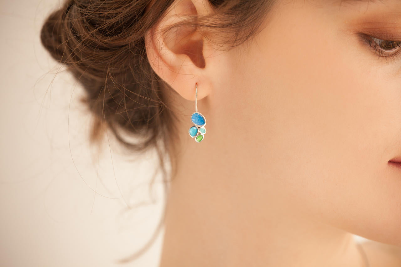 Earring Fruits Silver