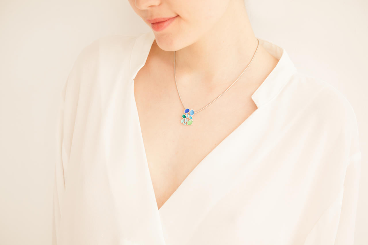 Necklace Fruits Silver