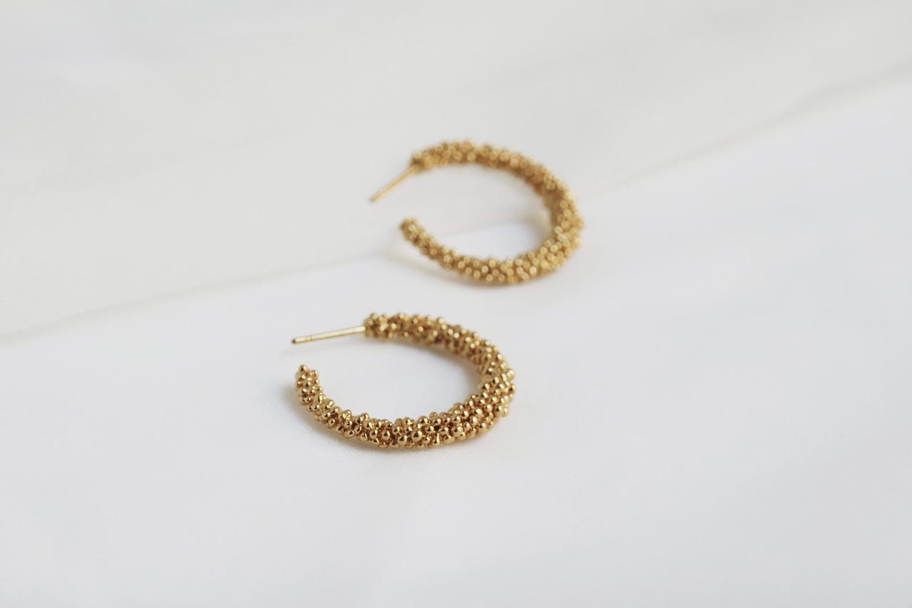 Earrings Stardust Golden