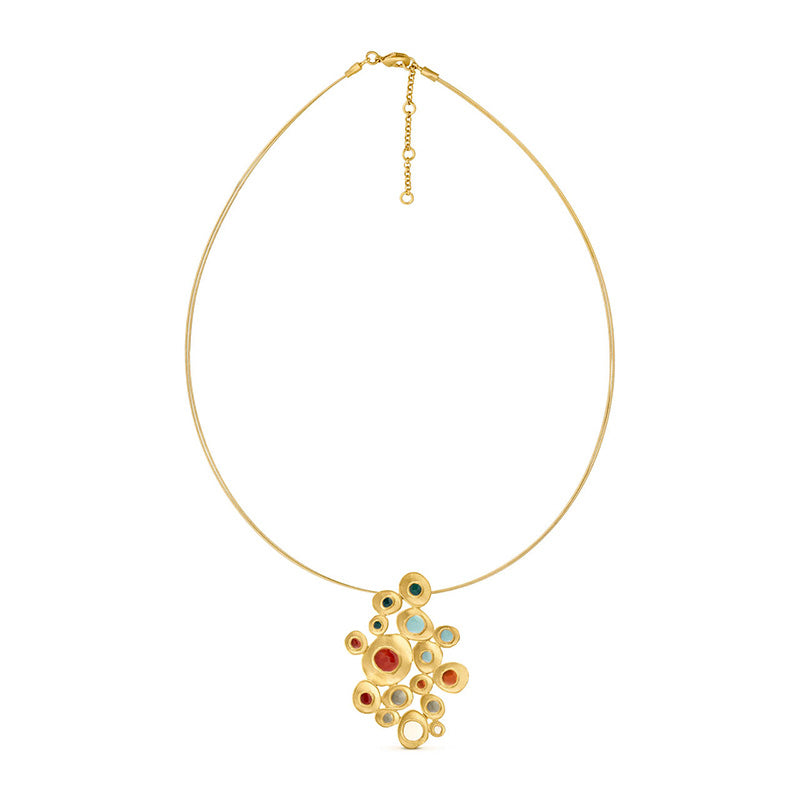 Necklace Favorita Colors Golden