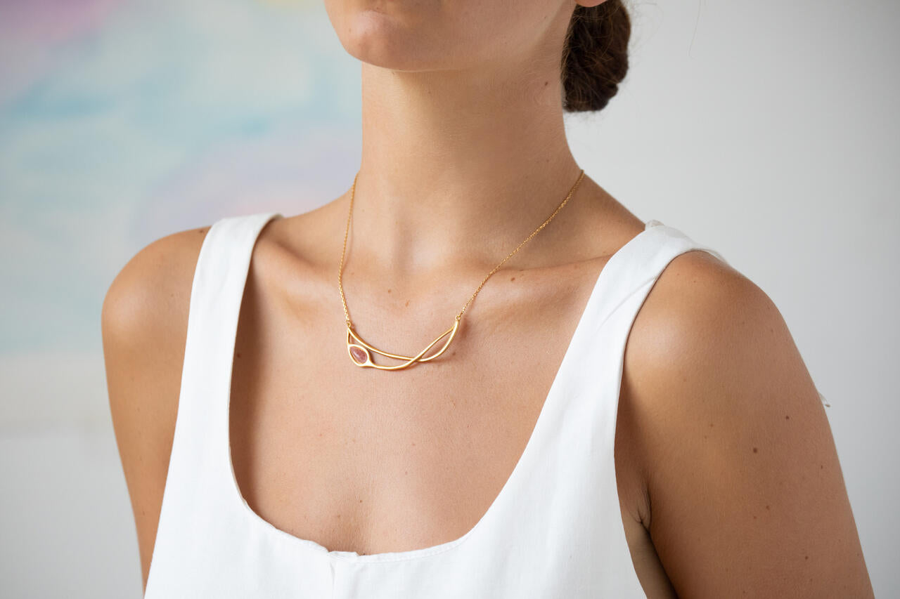 Necklace Exuberant Golden