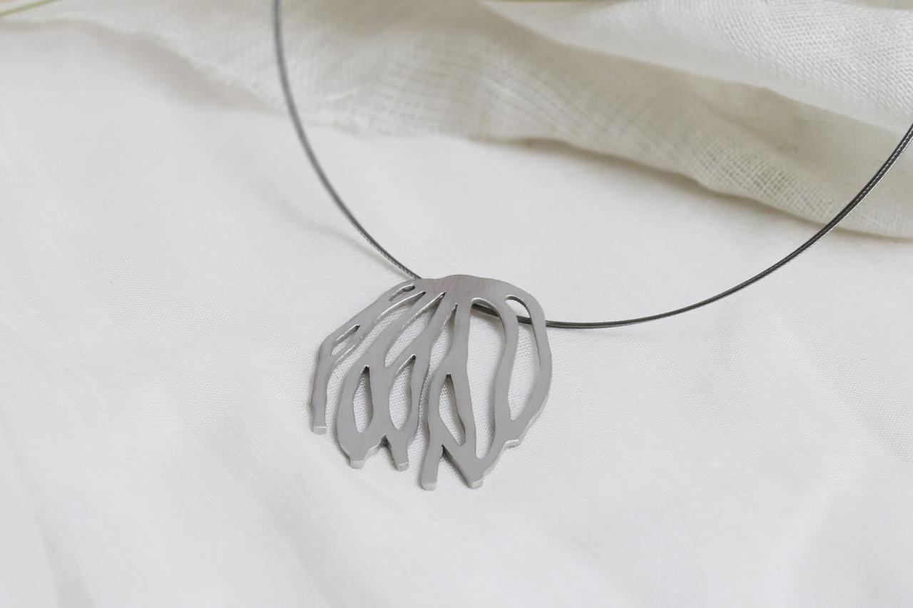 Necklace Galera Silver