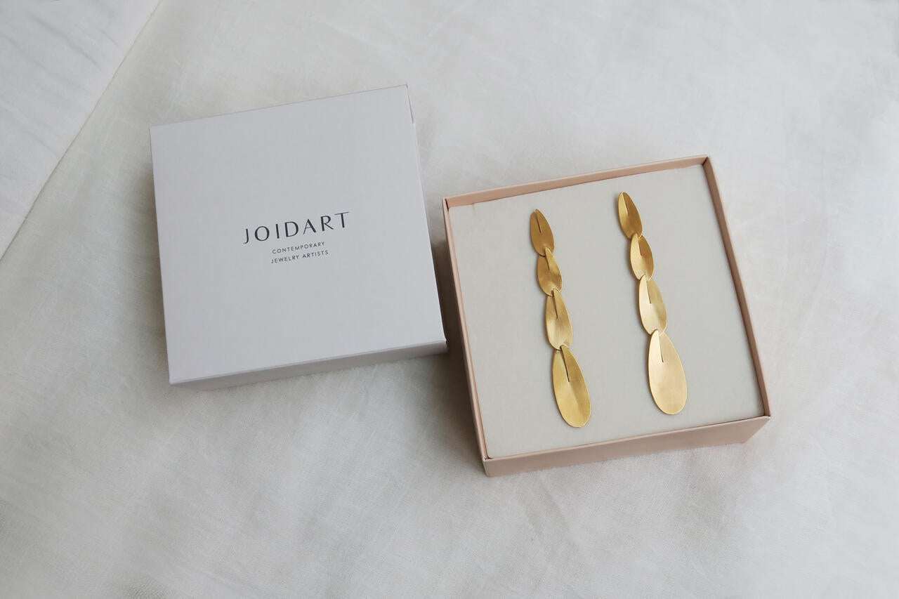 Earrings Euphorbia Golden