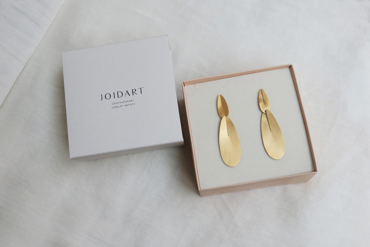 Earrings Euphorbia Golden