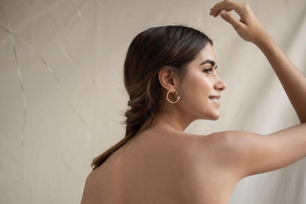 Earrings Eclat Golden