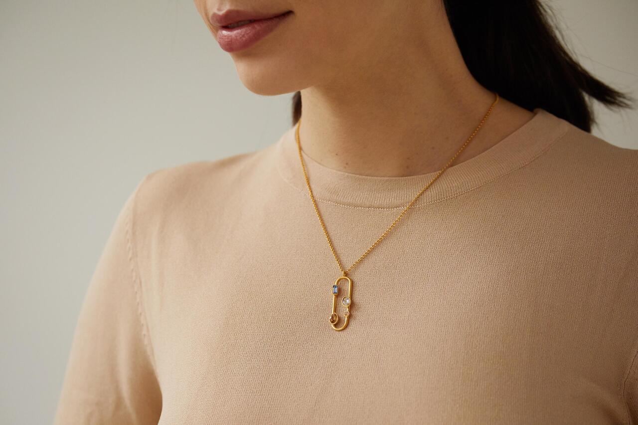 Necklace Medes Golden