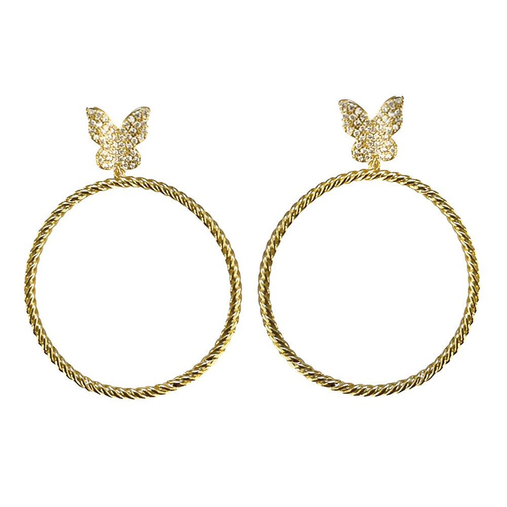 Butterfly Hoops