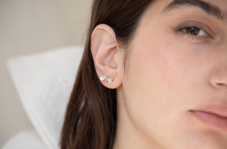 Earrings Branca Silver