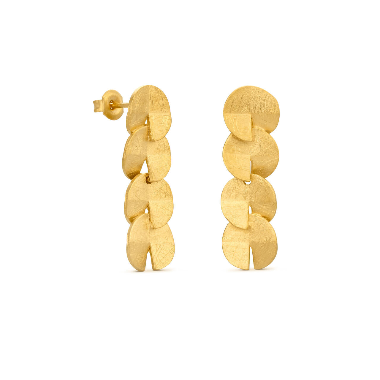 Earrings Umbrella Golden