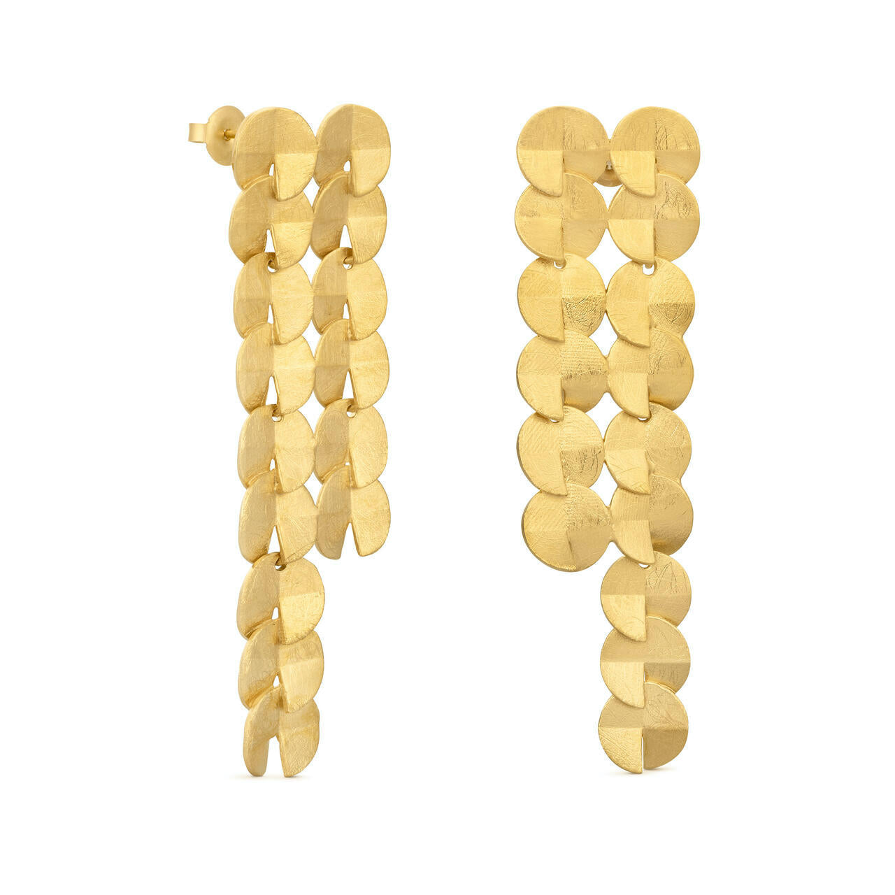 Earrings Umbrella Golden