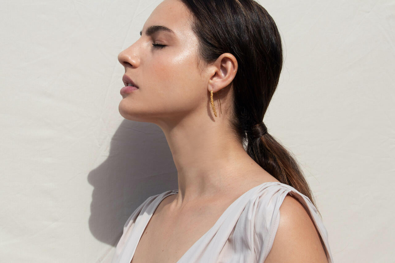 Earrings Stardust Golden