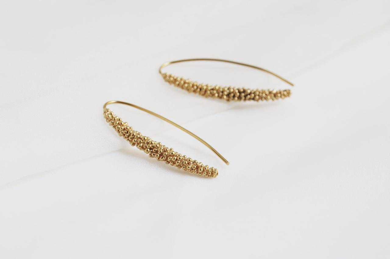 Earrings Stardust Golden