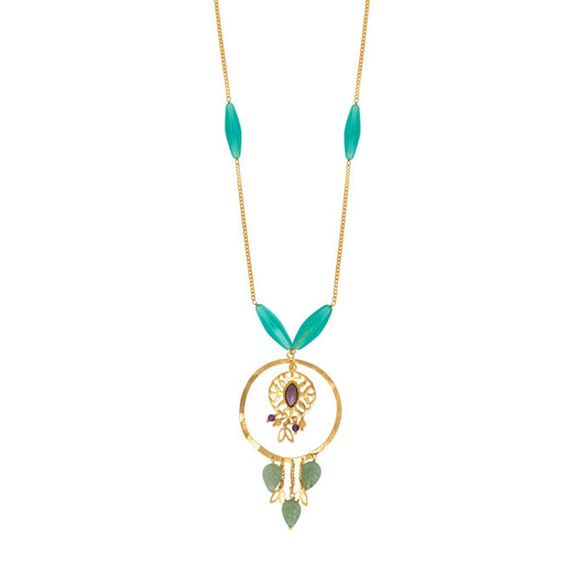 Arizona Dream aventurine pendant necklace