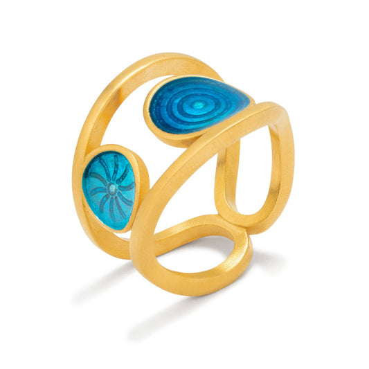 Ring Cibes Gaudì Jewelry Golden Medium