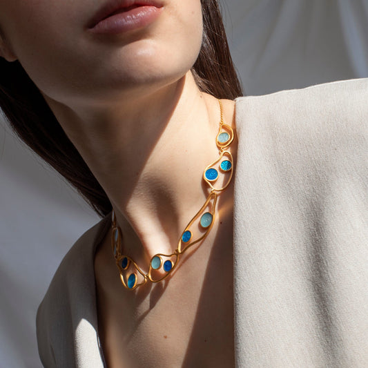 Necklace Cibes Gaudì Jewelry Golden