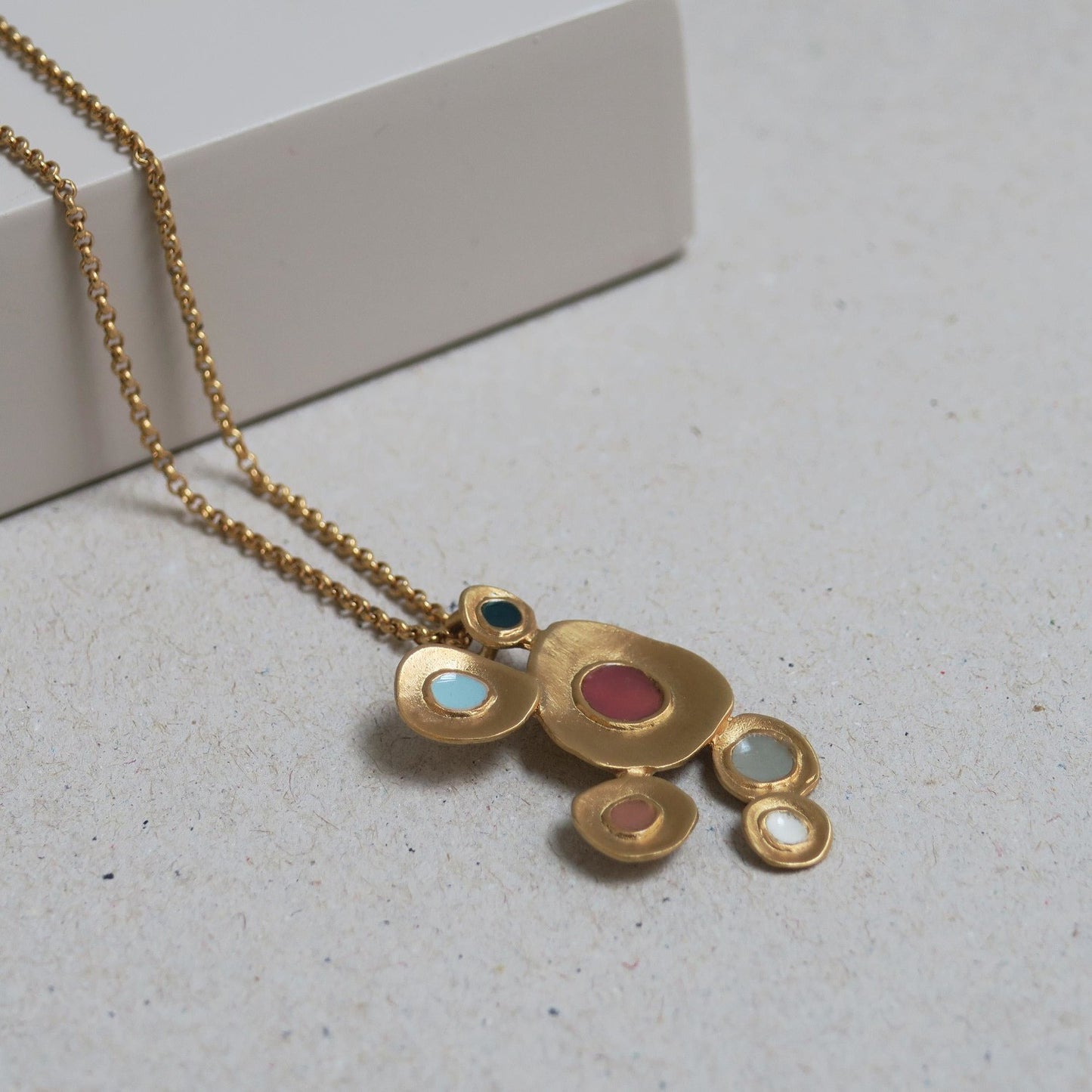 Necklace Favorita Colors Golden Small