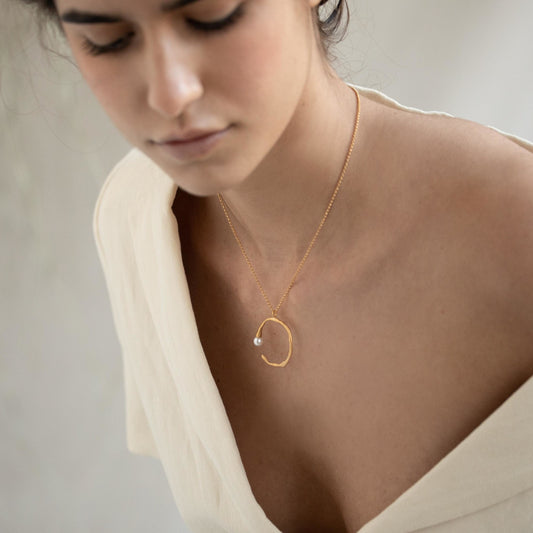Earrings Eclat Golden Circle